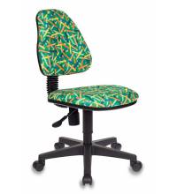 Кресло детское Бюрократ KD-4/PENCIL-GN зеленый карандаши